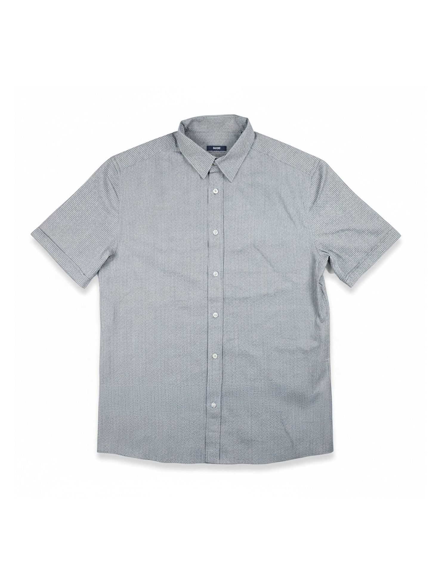 Seersucker Blue Shirt