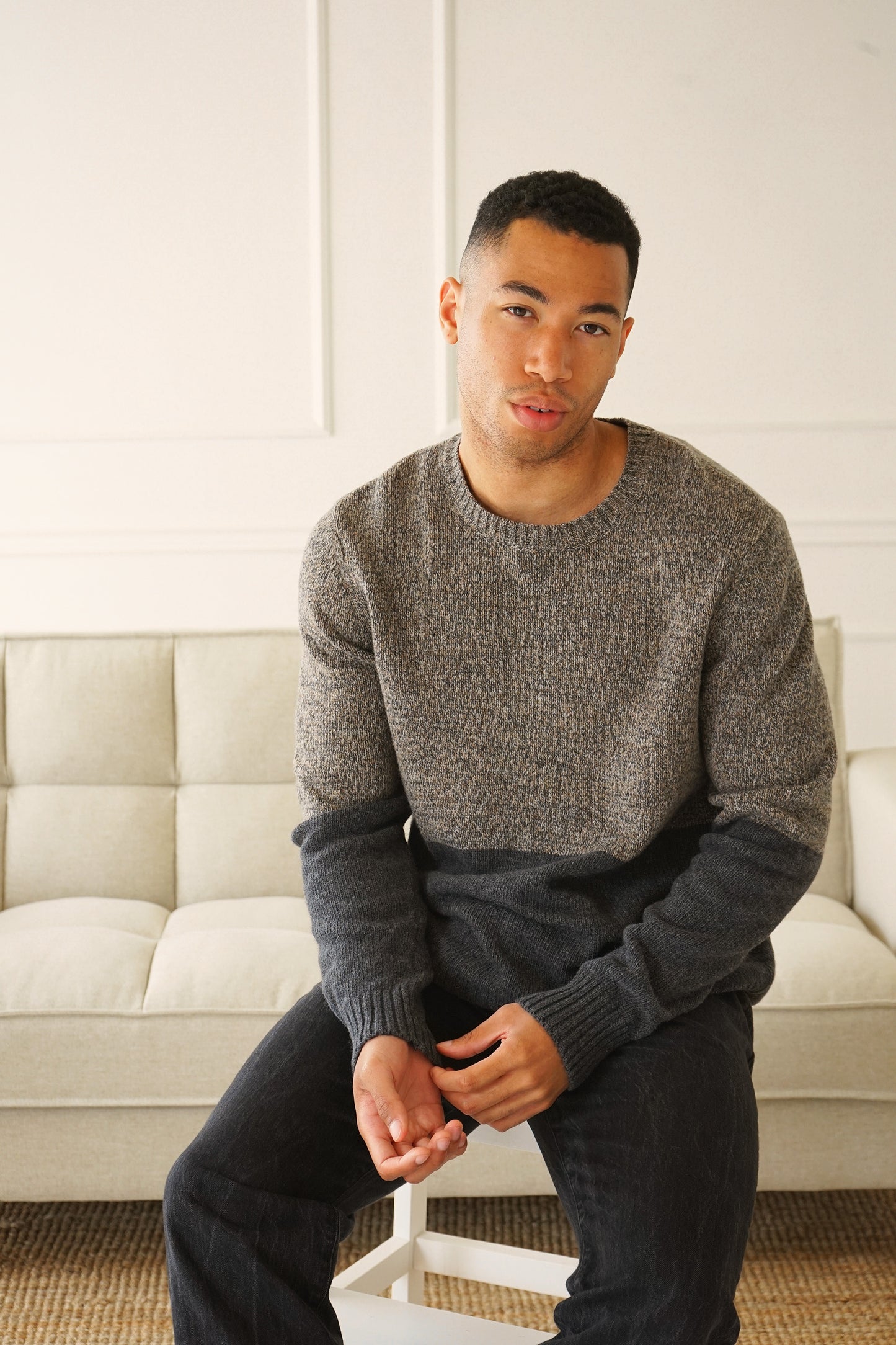 Riley-CB Colourblock Sweater