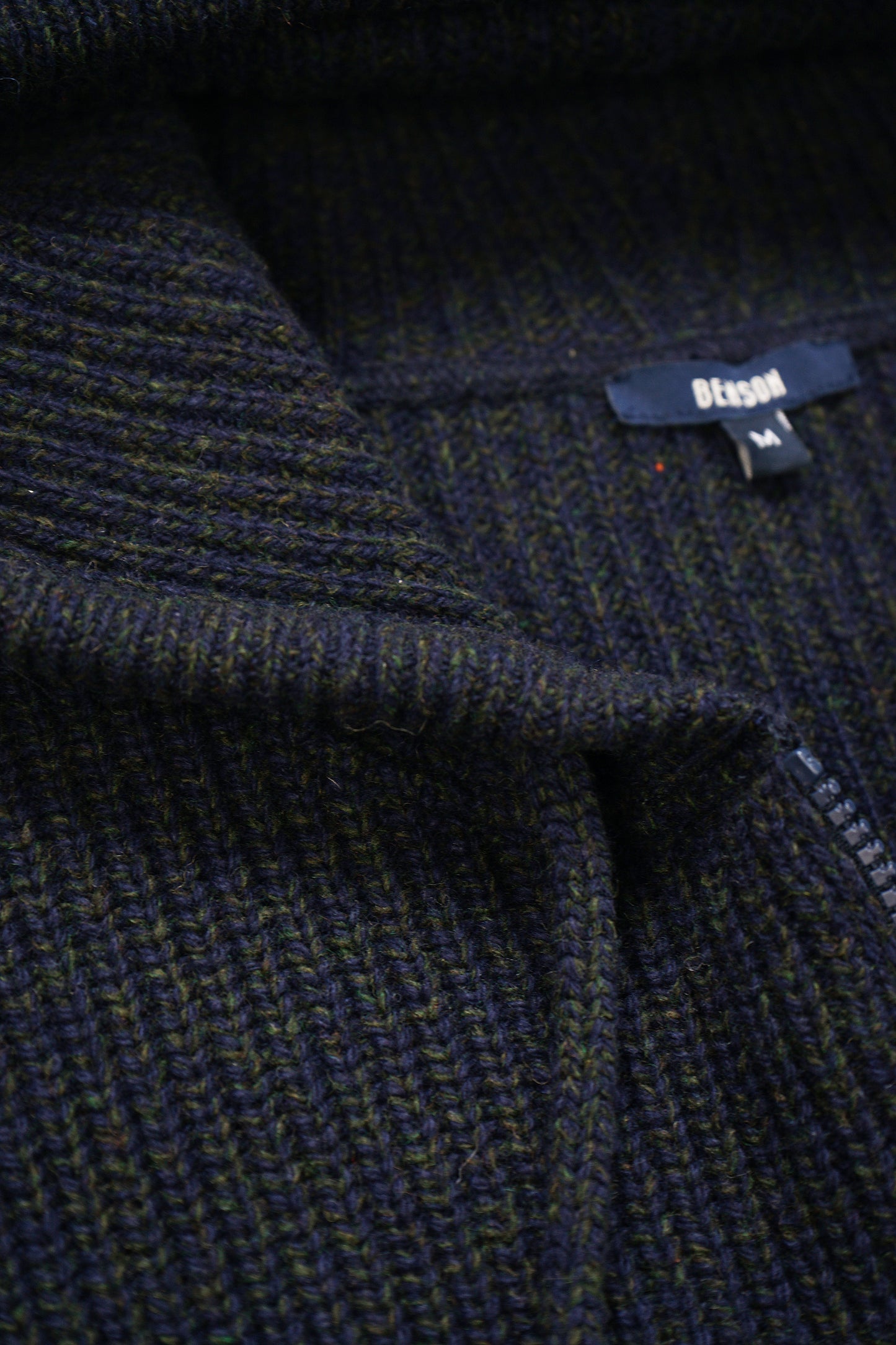 Digsley Navy Zip Up Hoodie