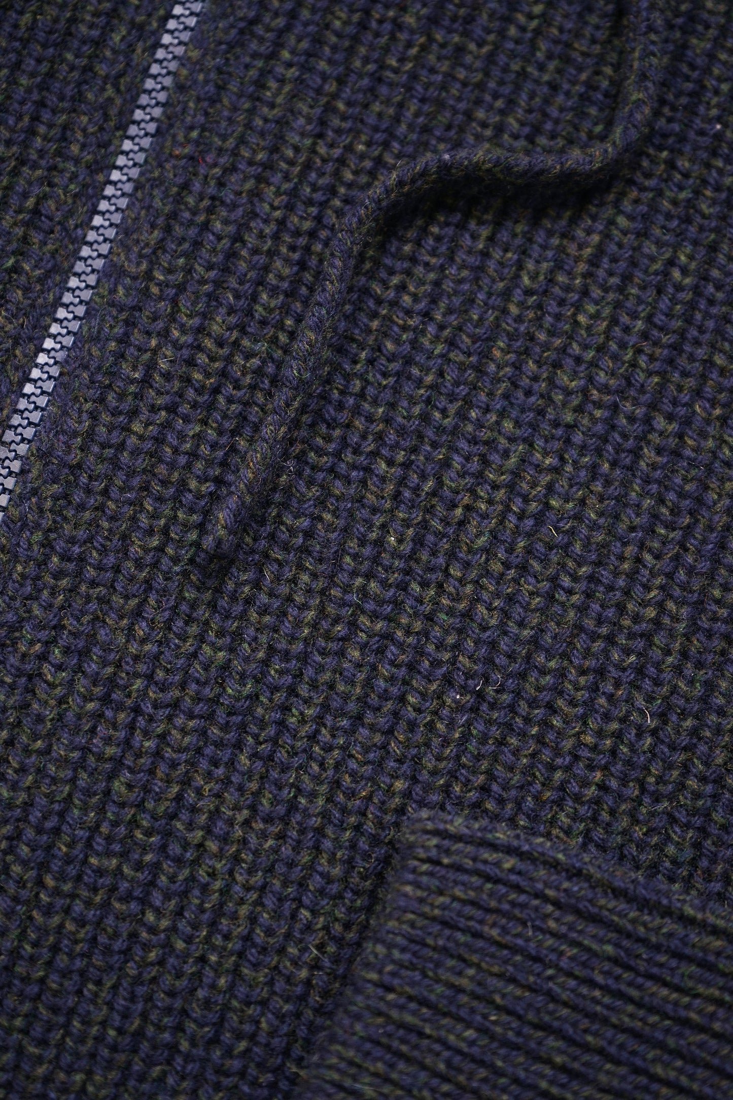 Digsley Navy Zip Up Hoodie