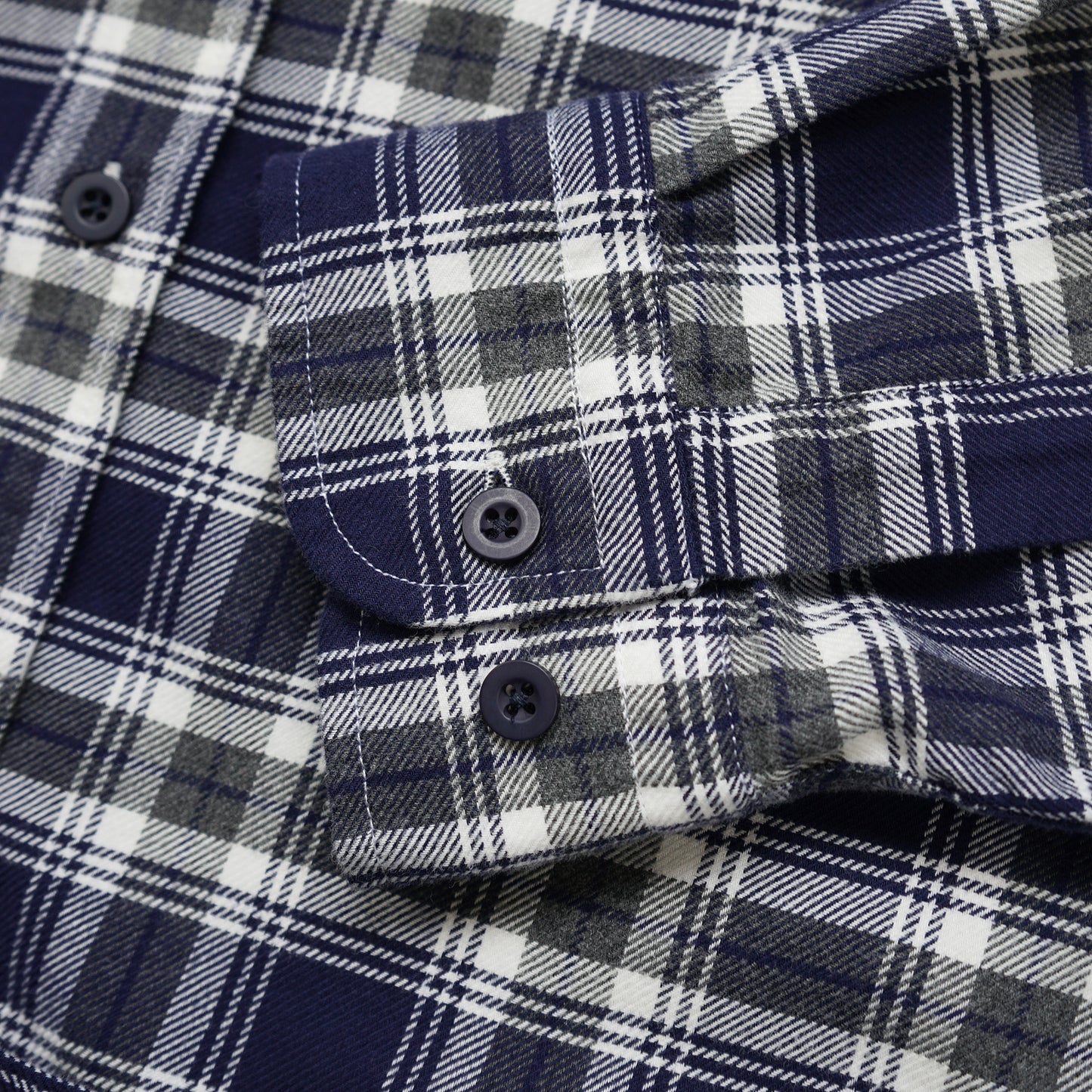 McKenzie Navy Plaid Flannel