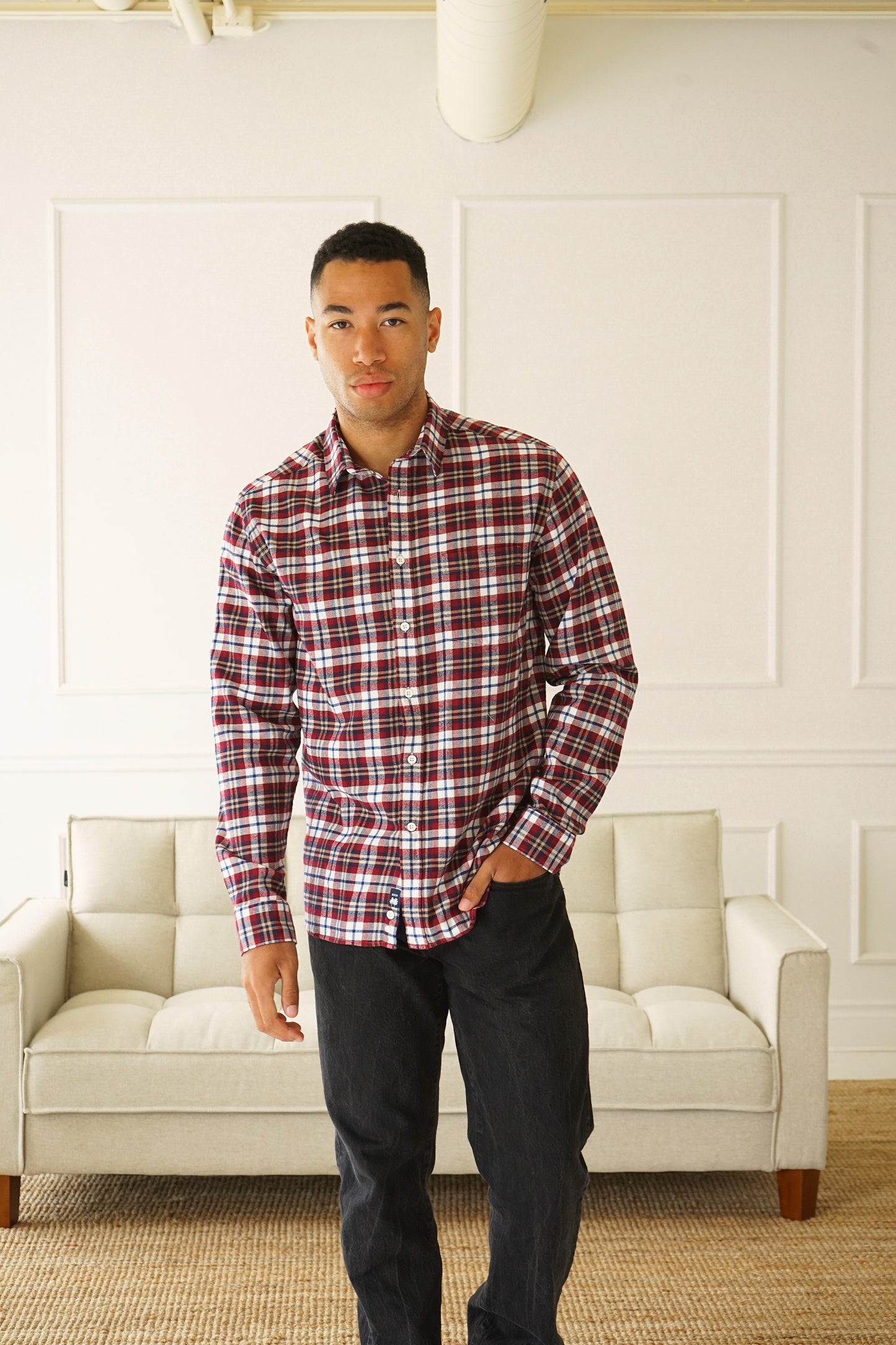 McKenzie Red Plaid Flannel