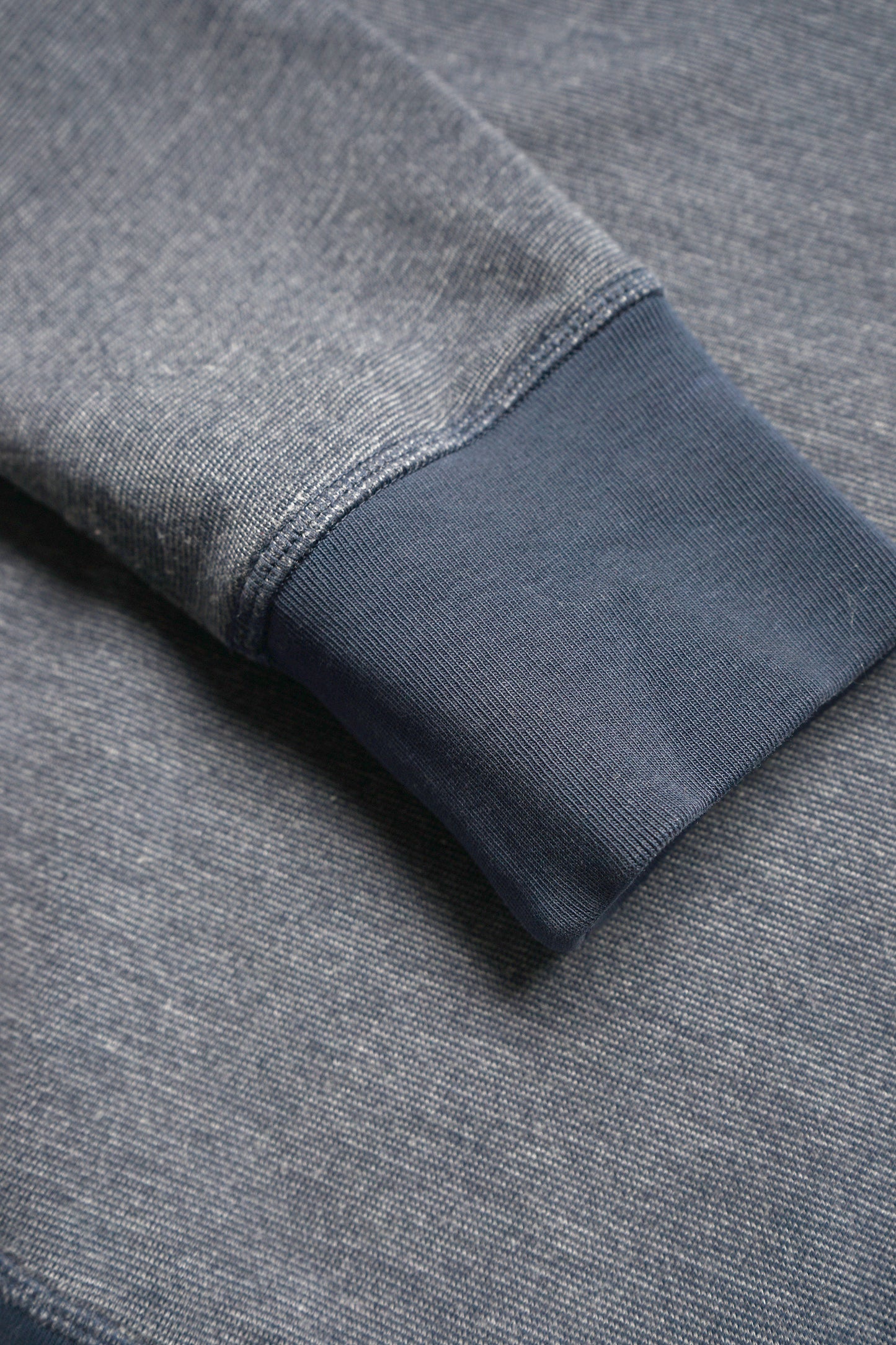 Whistler French Terry Oil-Washed Navy Sweatshirt
