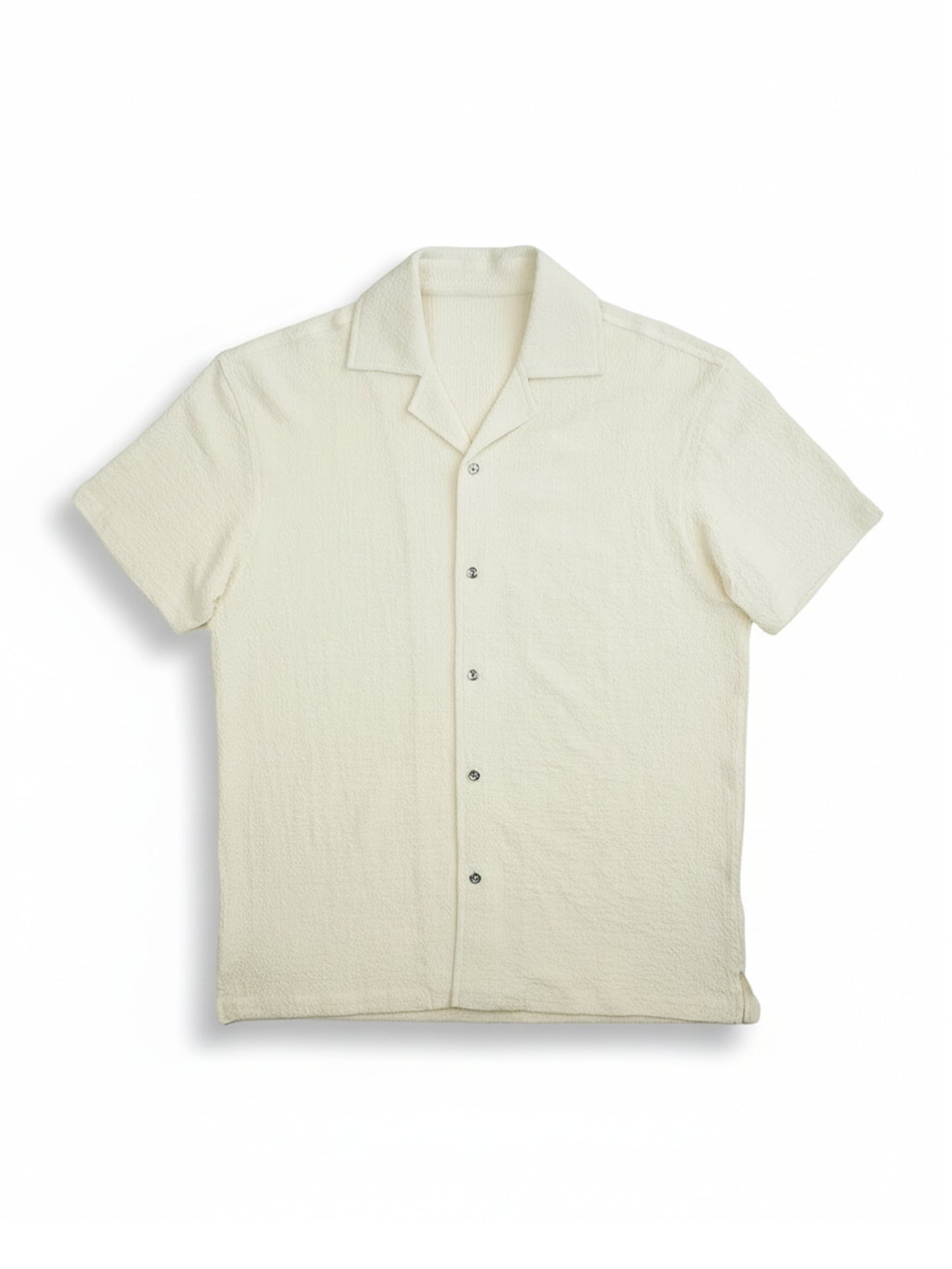 Camp Collar Solid Shirt