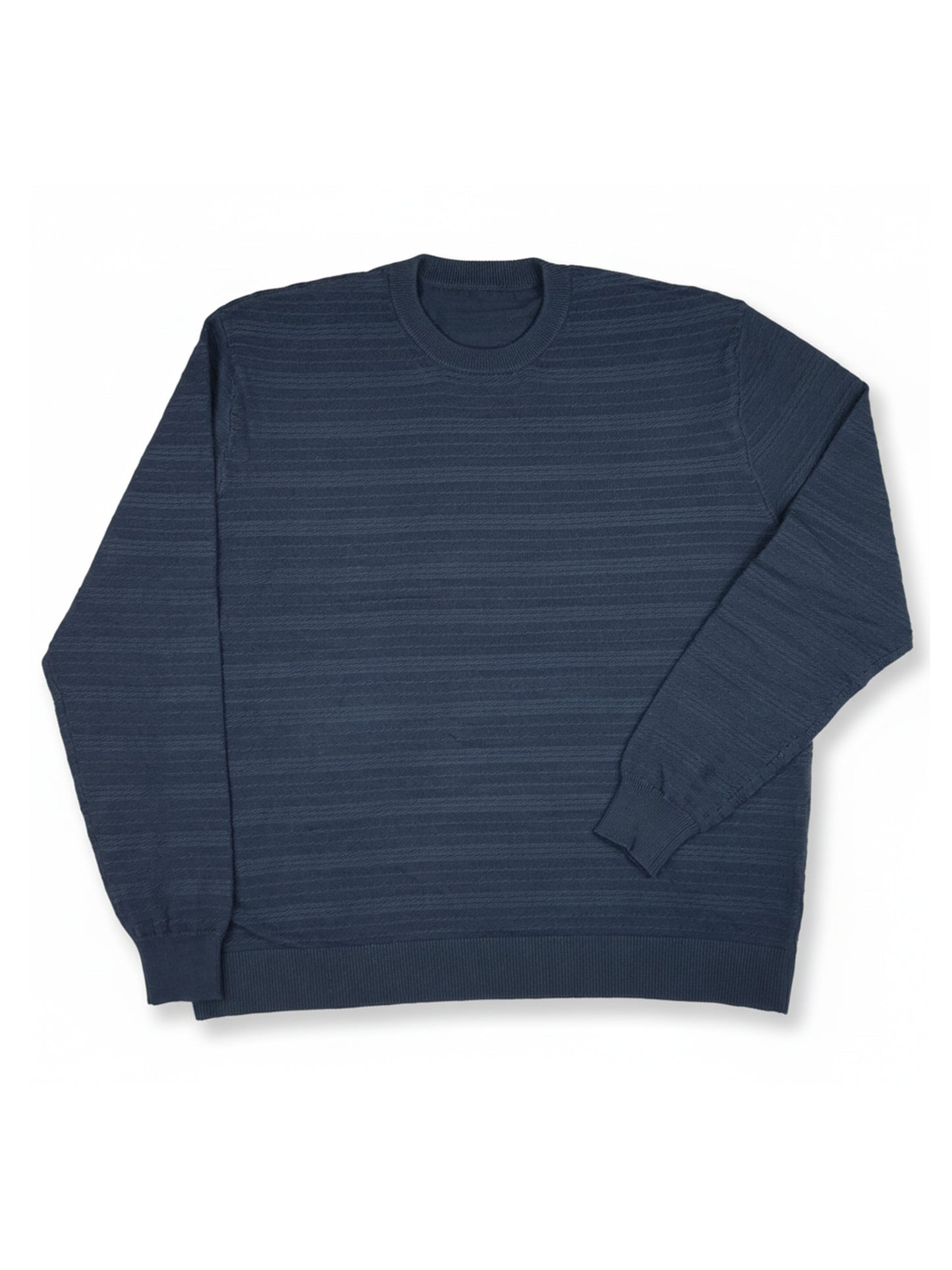 Crewneck Textured Sweater