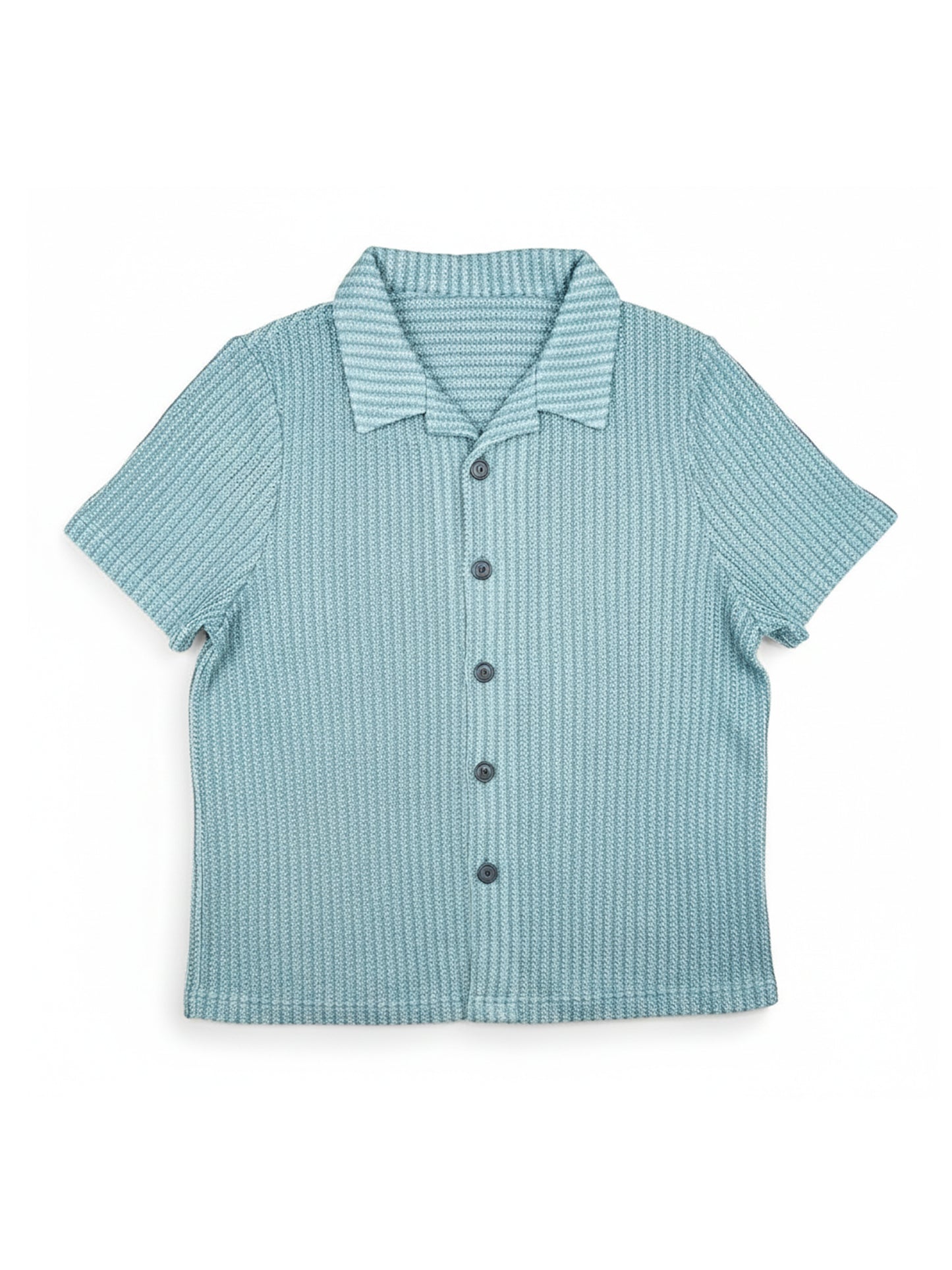 Crochet Style Camp Shirt