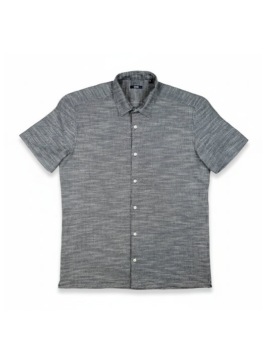 Short Sleeve Shirt with French Placket