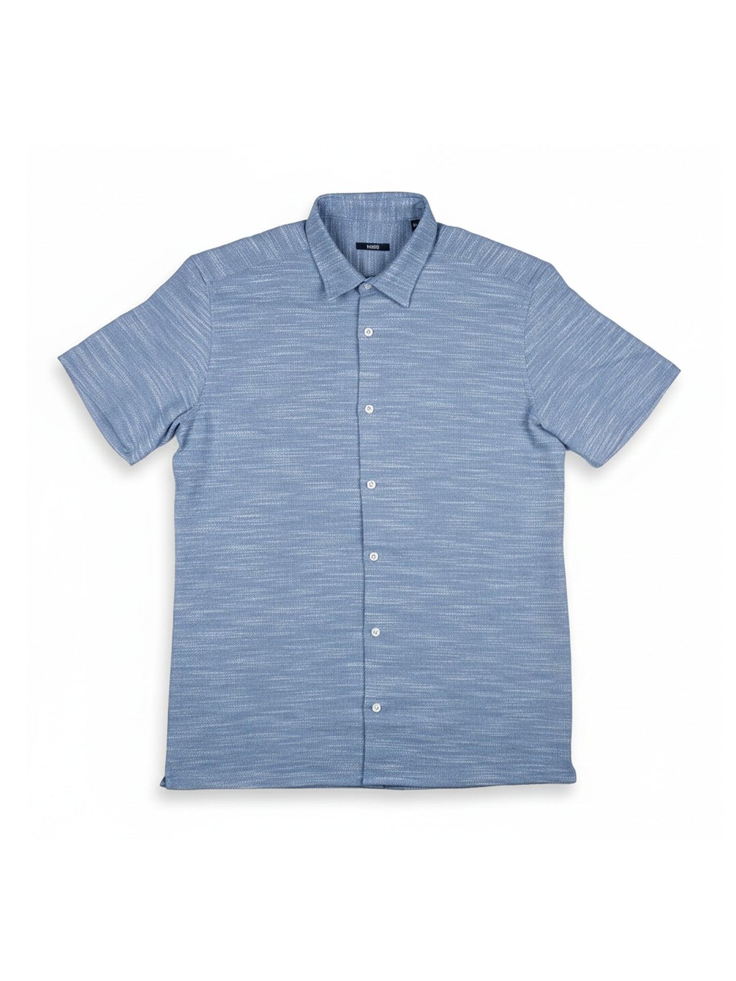 Short Sleeve Shirt with French Placket