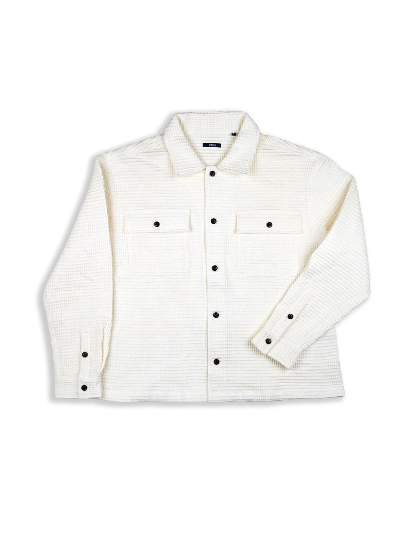 Waffle Overshirt Jacket