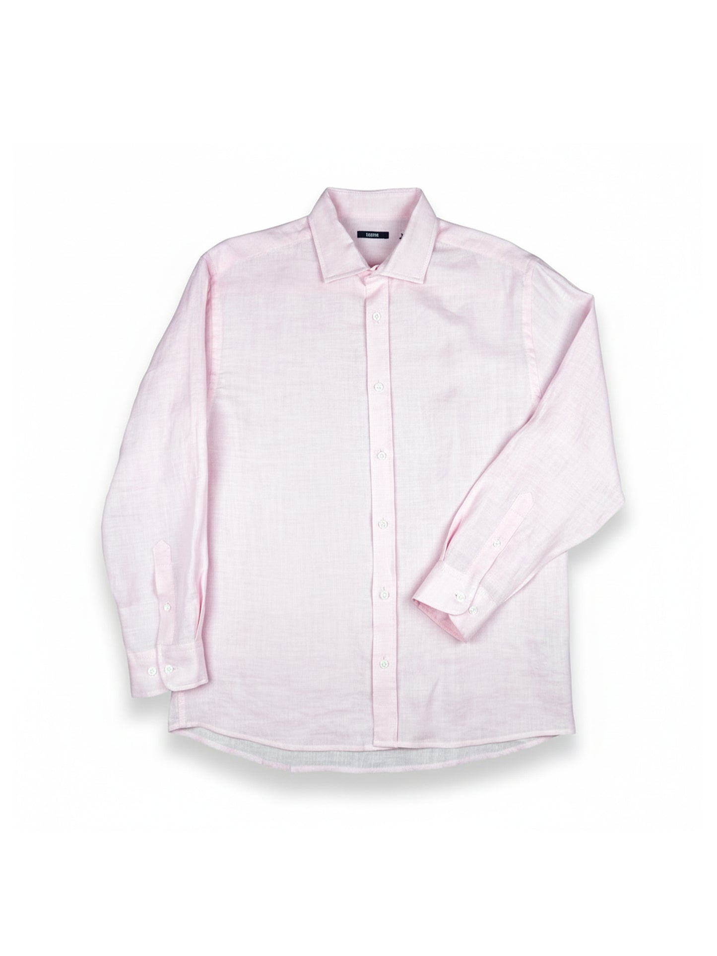 Long Sleeve Solid Linen Shirt