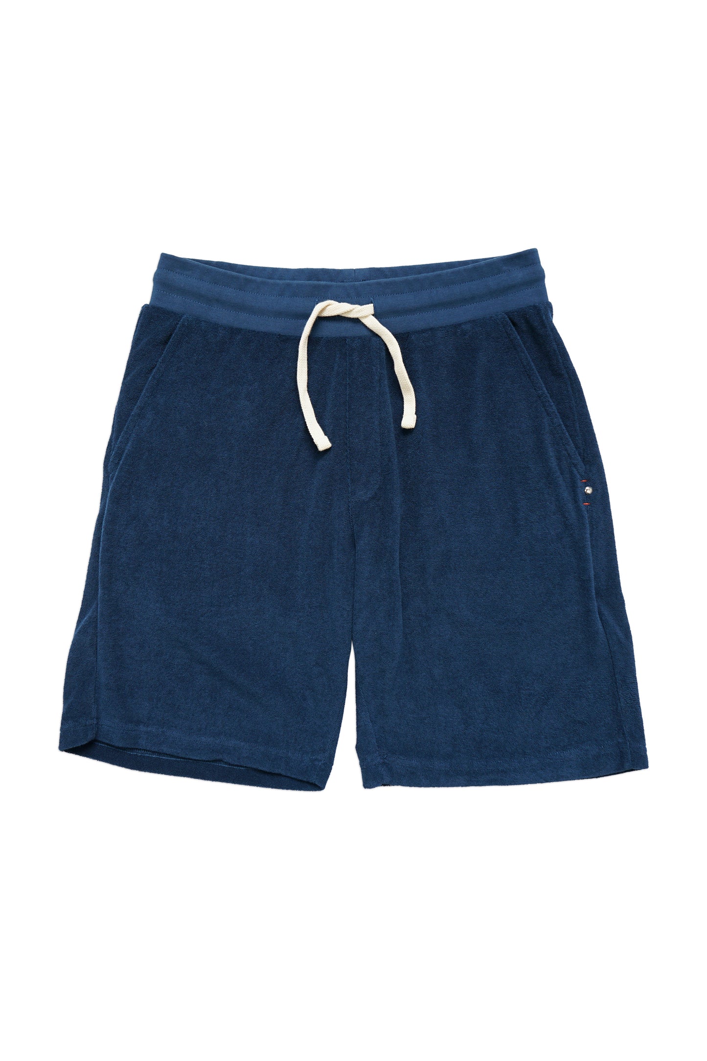 Silas Navy Terry Shorts