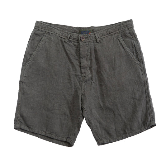 Palm Springs Charcoal Linen Shorts