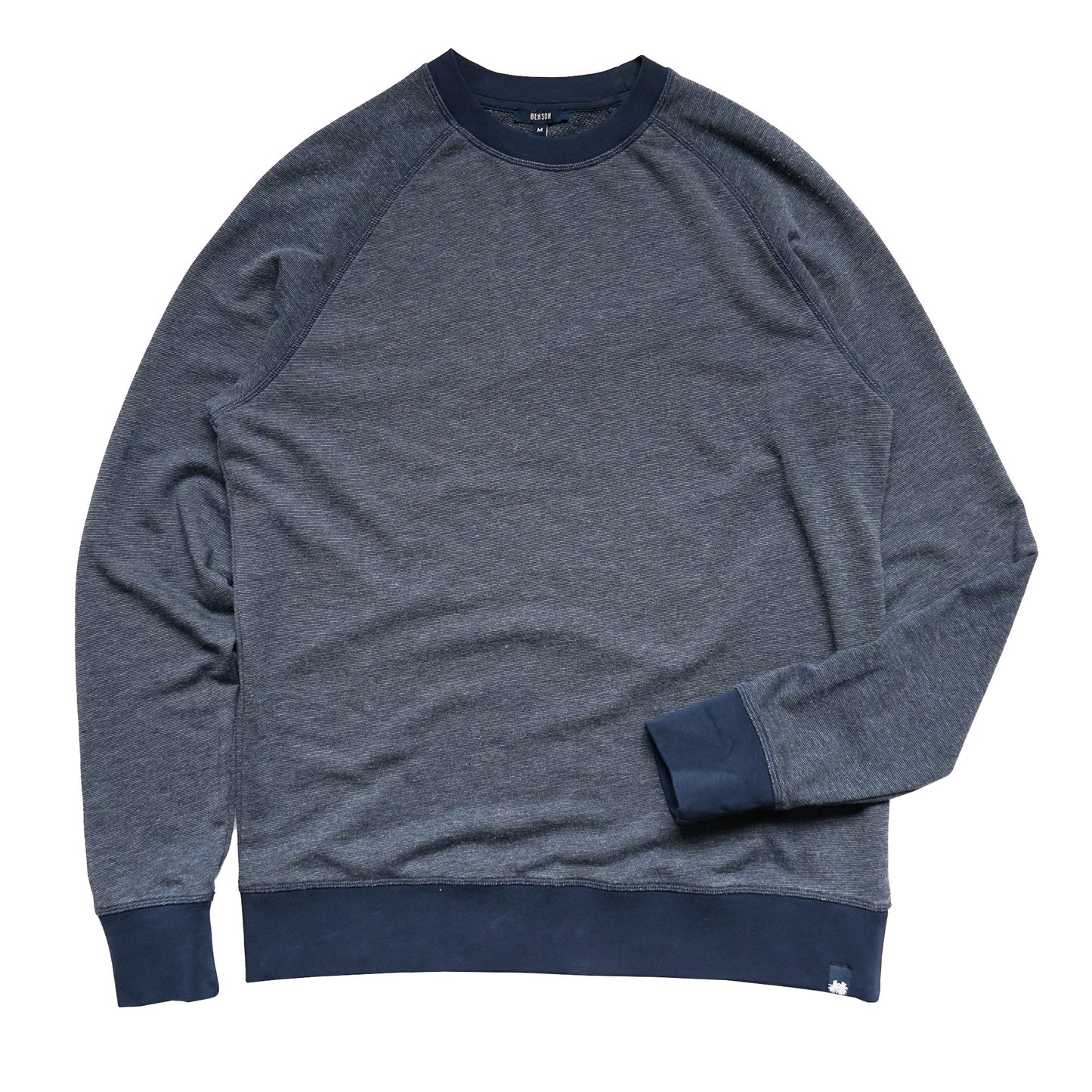 Whistler French Terry Oil-Washed Navy Sweatshirt