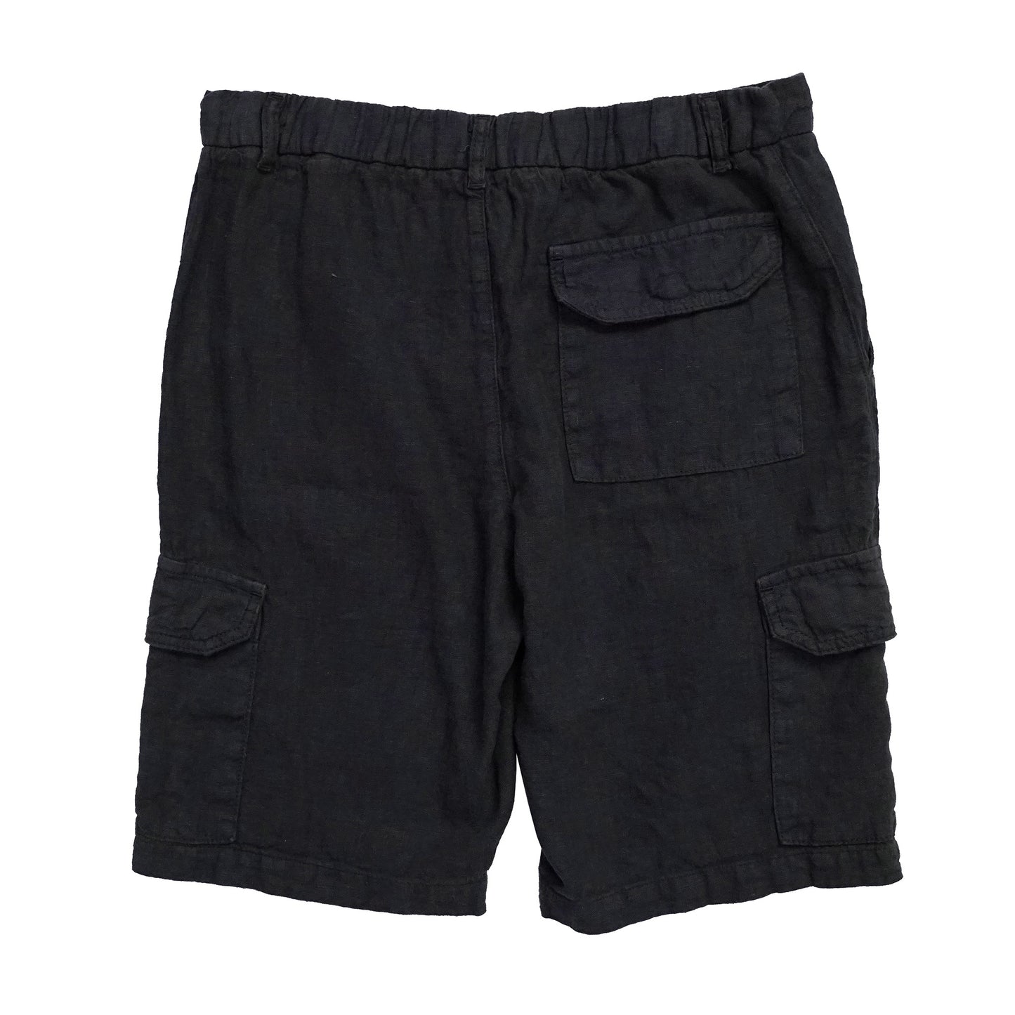 Naples Navy Linen Cargo Shorts – Benson Apparel Canada