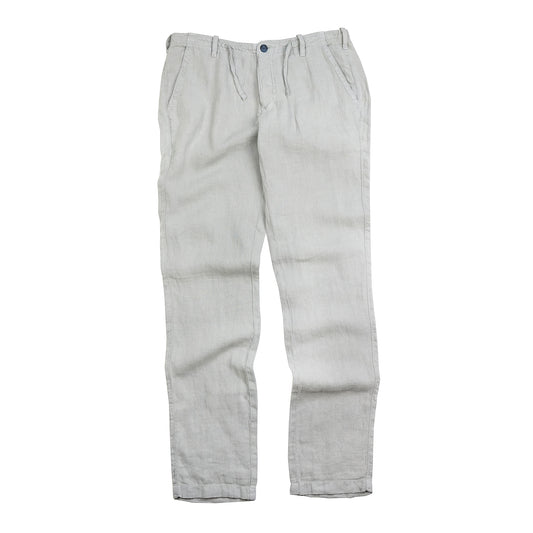 Key West Light Grey Linen Pants