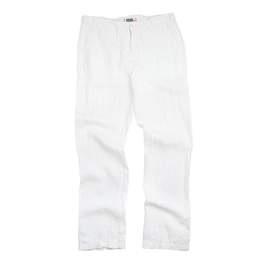 Key West White Linen Pants